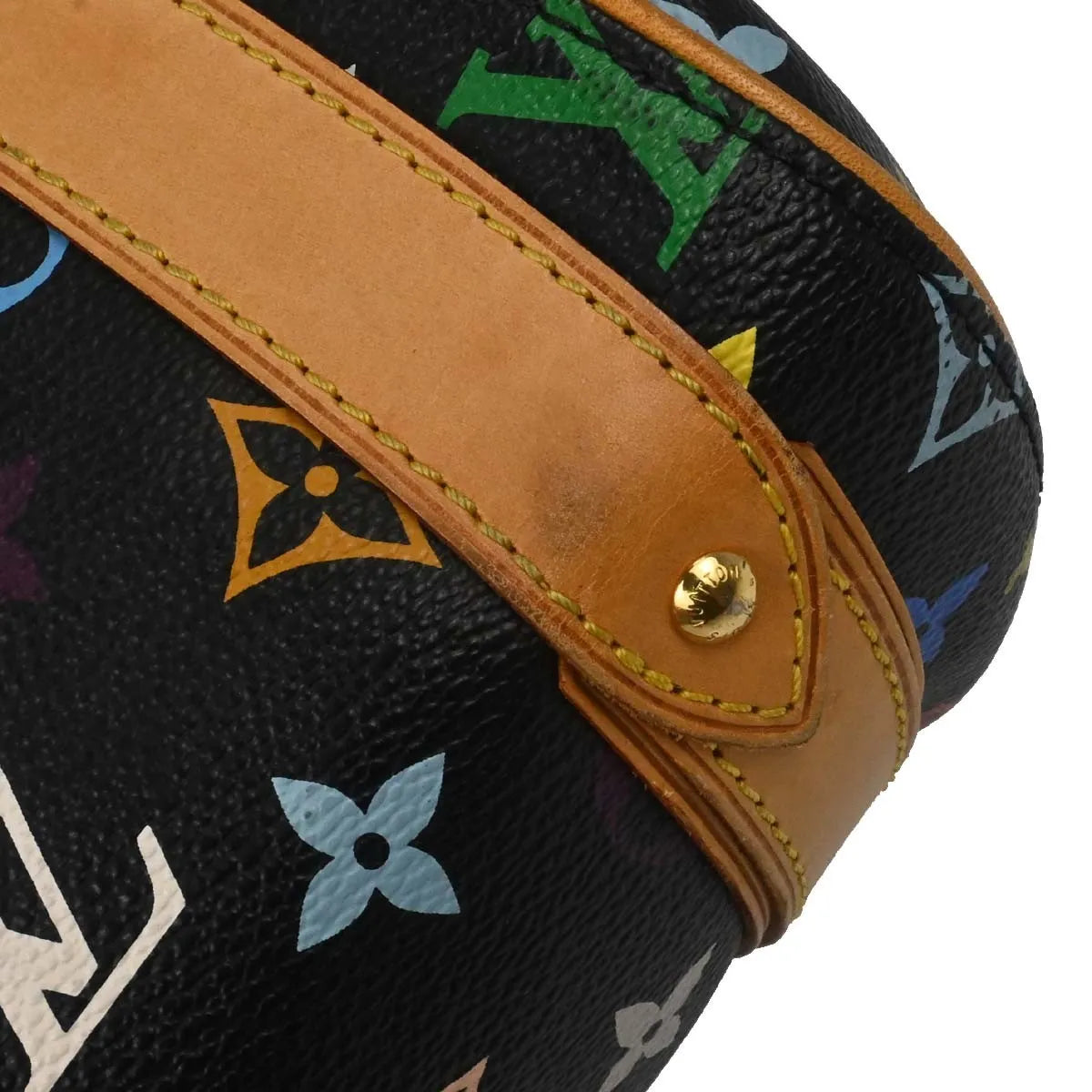 Louis Vuitton Priscilla Monogram Multicolor, Multicolour, Canvas, Handbag