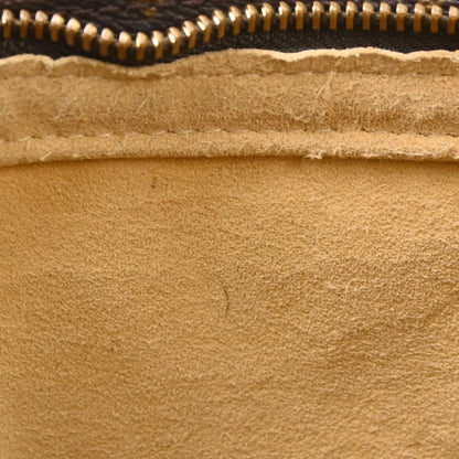 Louis Vuitton Loop Hobo Canvas, Brown, Canvas, Shoulder Bag