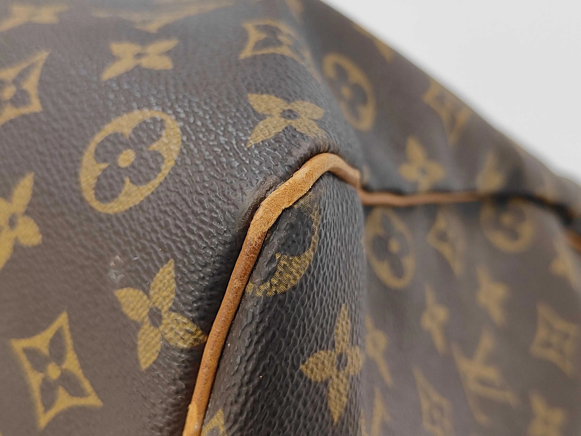 Louis Vuitton Keepall Monogram Canvas, Brown, Canvas, Travel Bag