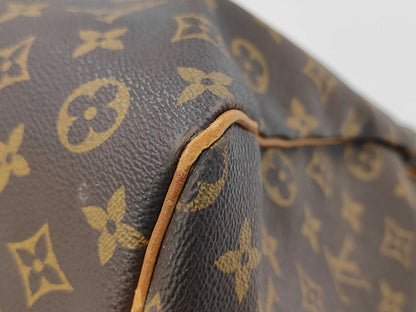 Louis Vuitton Keepall Monogram Canvas, Brown, Canvas, Travel Bag