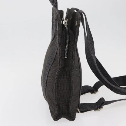 Hermes Herline Canvas, Gray, Canvas, Backpack