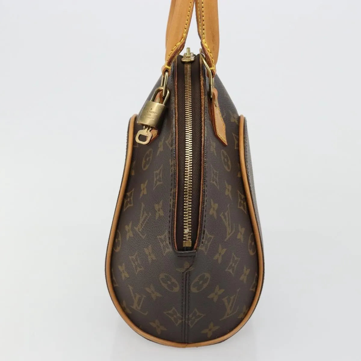 Louis Vuitton Ellipse Monogram, Brown, Canvas, Handbag