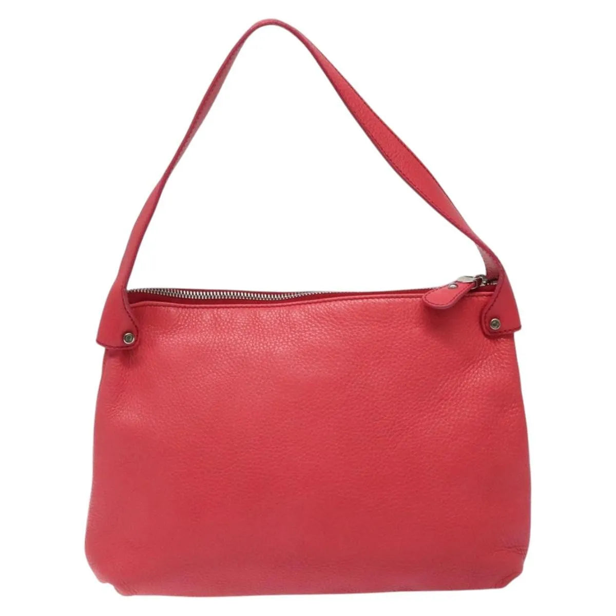 Salvatore Ferragamo Gancini Leather, Pink, Leather, Shoulder Bag
