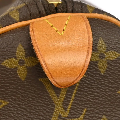 Louis Vuitton Keepall Monogram, Brown, Canvas, Travel Bag