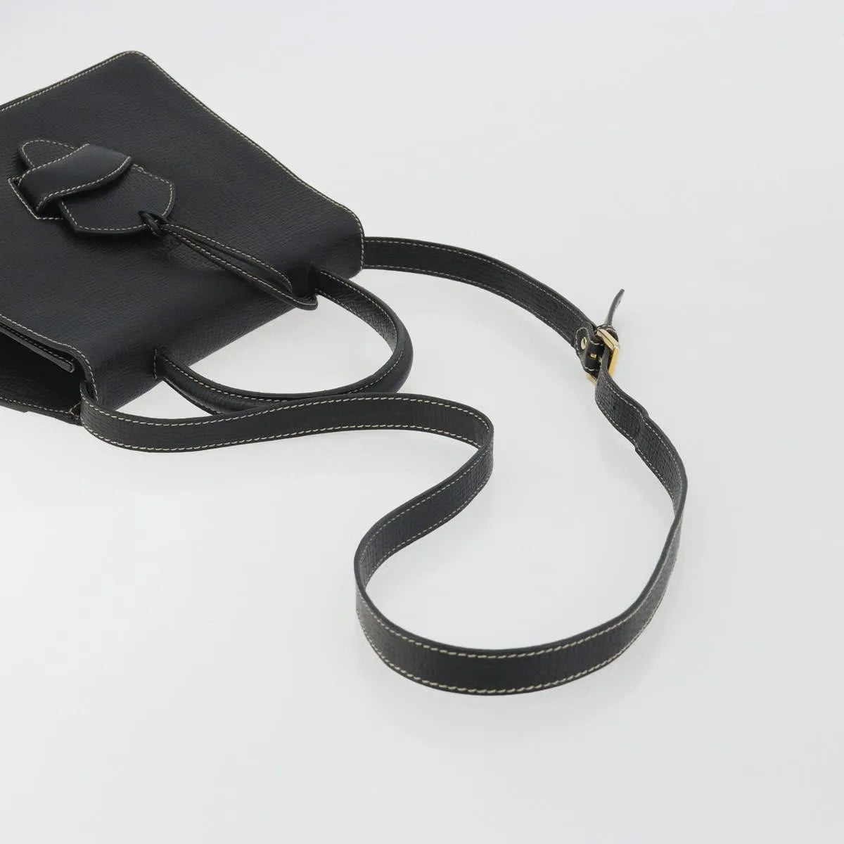 Loewe Barcelona Top handle Leather, Black, Leather, Handbag