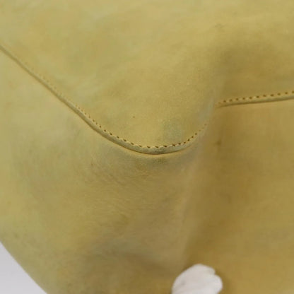 Salvatore Ferragamo Vintage Suede, Yellow, Suede, Shoulder Bag