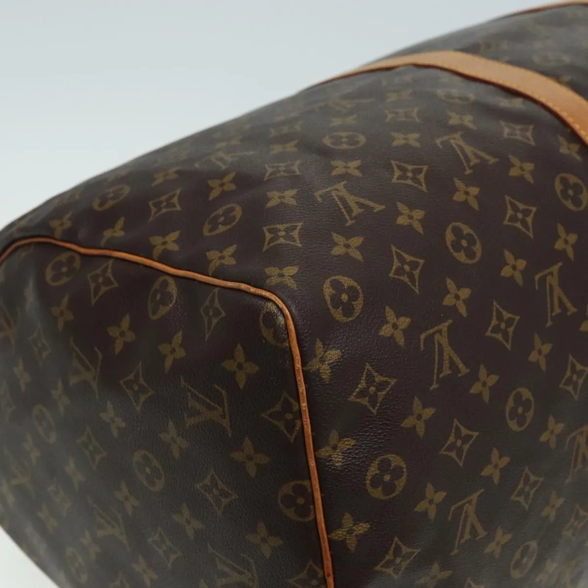 Louis Vuitton Keepall Monogram Canvas, Brown, Canvas, Travel Bag