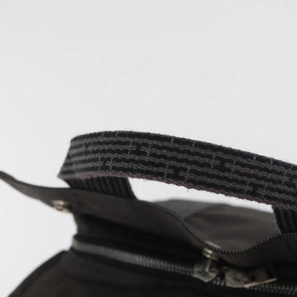 Hermes Herline Canvas, Gray, Canvas, Backpack