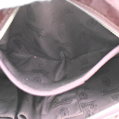 Gucci Plus Tote GG Imprime, Burgundy, PVC, Shoulder Bag