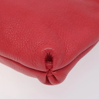 Salvatore Ferragamo Gancini Leather, Pink, Leather, Shoulder Bag