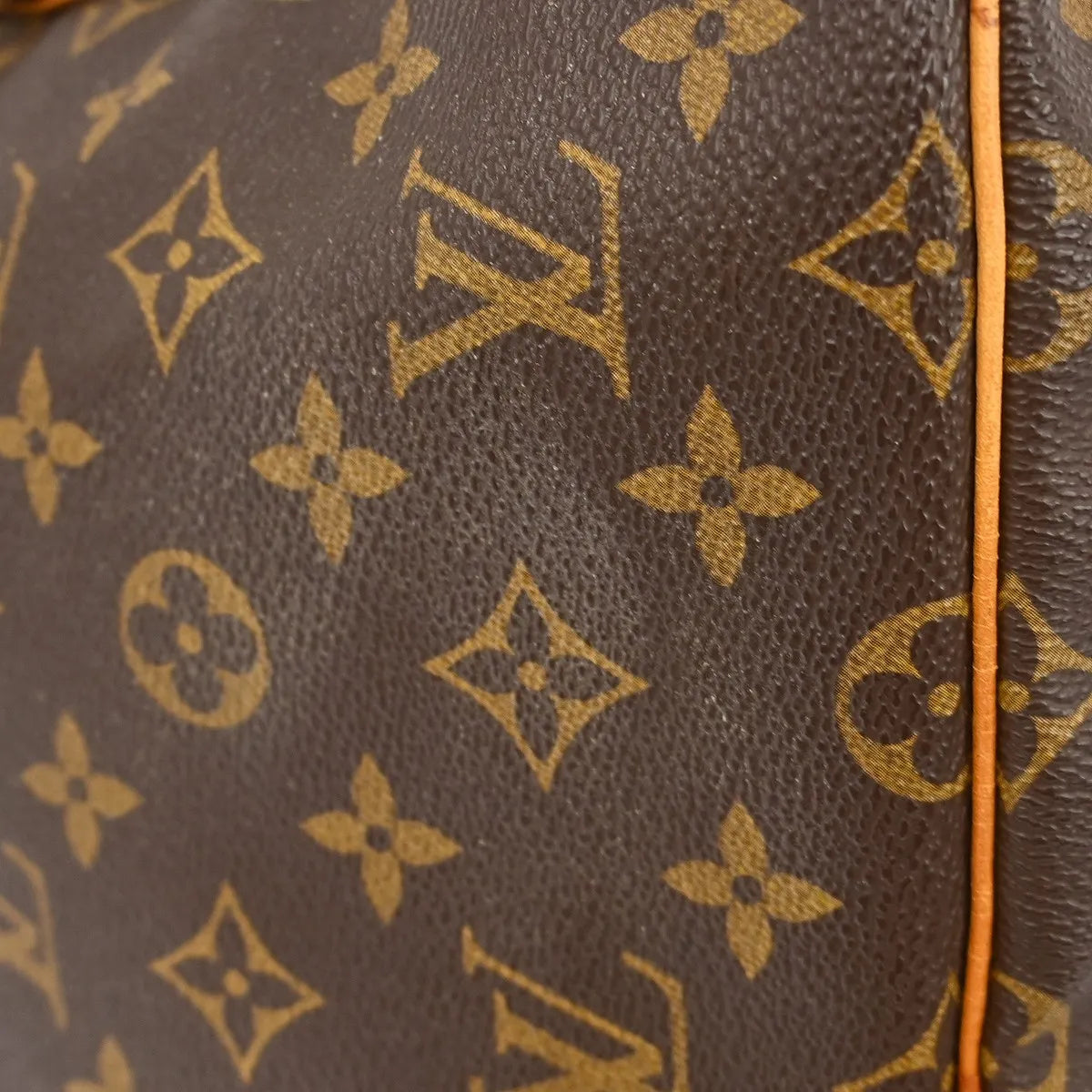 Louis Vuitton Keepall Monogram Canvas, Brown, Canvas, Travel Bag