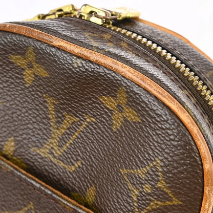 Louis Vuitton Pochette Gange Monogram Canvas, Brown, Canvas, Clutch