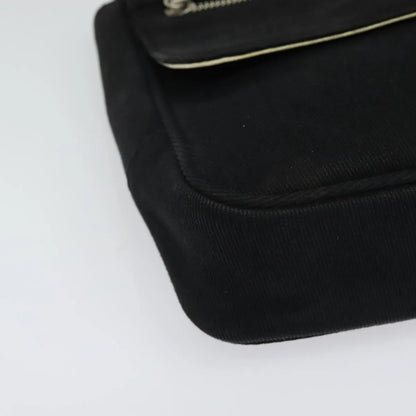 Burberry Blue Label Canvas, Black, Canvas, Shoulder Bag