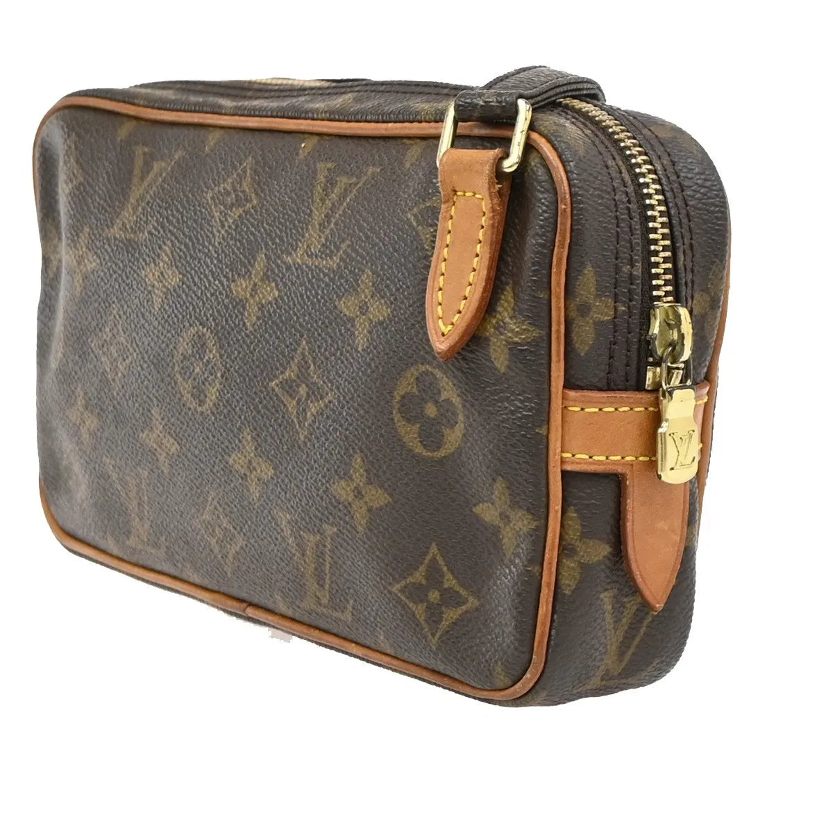 Louis Vuitton Pochette Marly Bandouliere Monogram Canvas, Brown, Canvas, Shoulder Bag