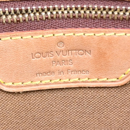 Louis Vuitton Cabas Mezzo Monogram Canvas, Brown, Canvas, Shoulder Bag