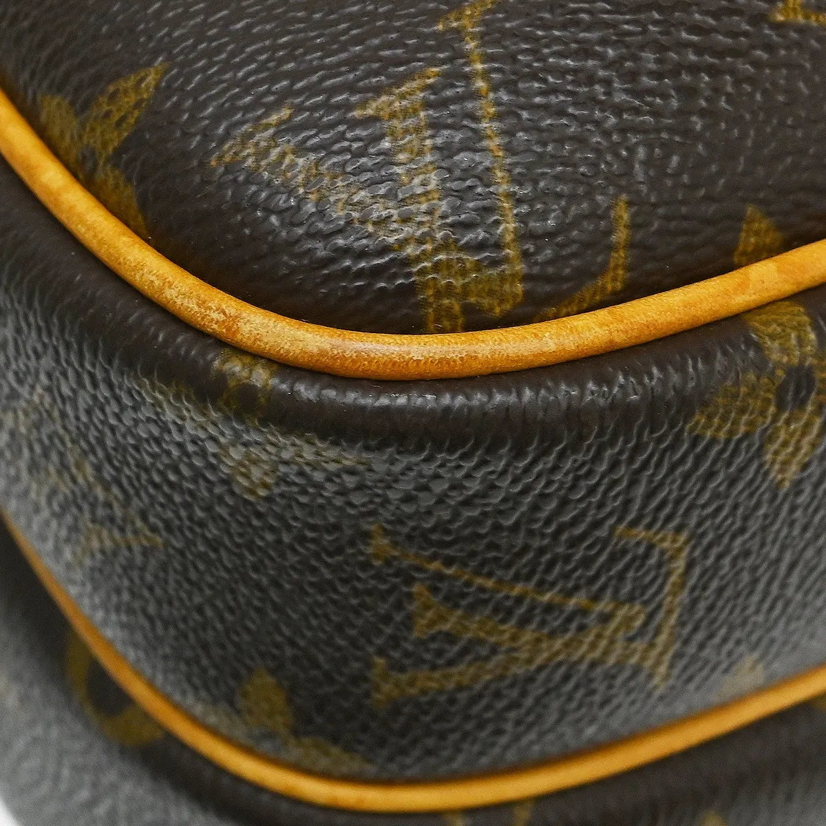 Louis Vuitton Reporter Monogram, Brown, Canvas, Shoulder Bag