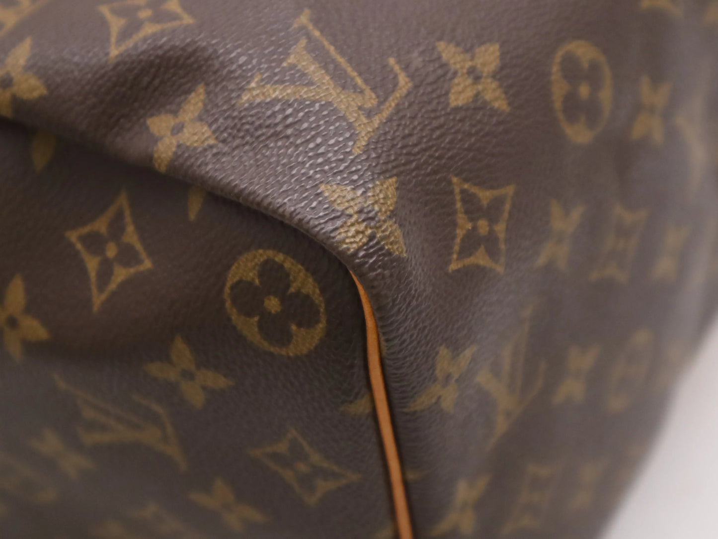 Louis Vuitton Keepall Monogram Canvas, Brown, Canvas, Travel Bag