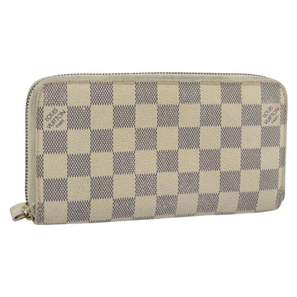 Louis Vuitton Zippy Organizer Damier Ebene, Beige, Canvas, Wallet
