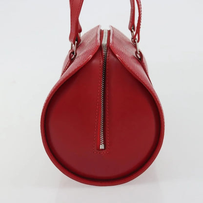 Louis Vuitton Soufflot Epi Leather, Red, Leather, Handbag