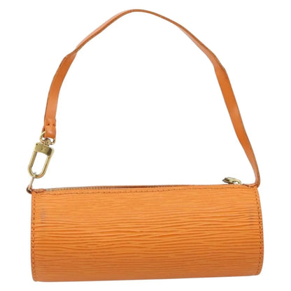 Louis Vuitton Soufflot Pochette Epi Leather, Orange, Leather, Clutch