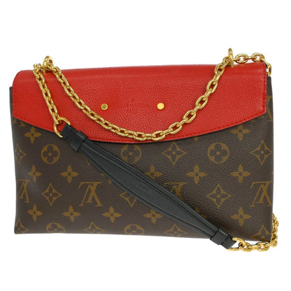 Louis Vuitton Saint Placide Monogram Canvas and Leather, Brown, Canvas, Shoulder Bag