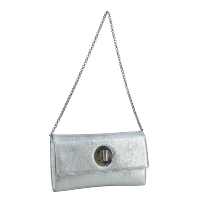 Tiffany & Co. Vintage Leather, Silver, Leather, Shoulder Bag