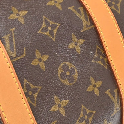 Louis Vuitton Keepall Monogram, Brown, Canvas, Travel Bag