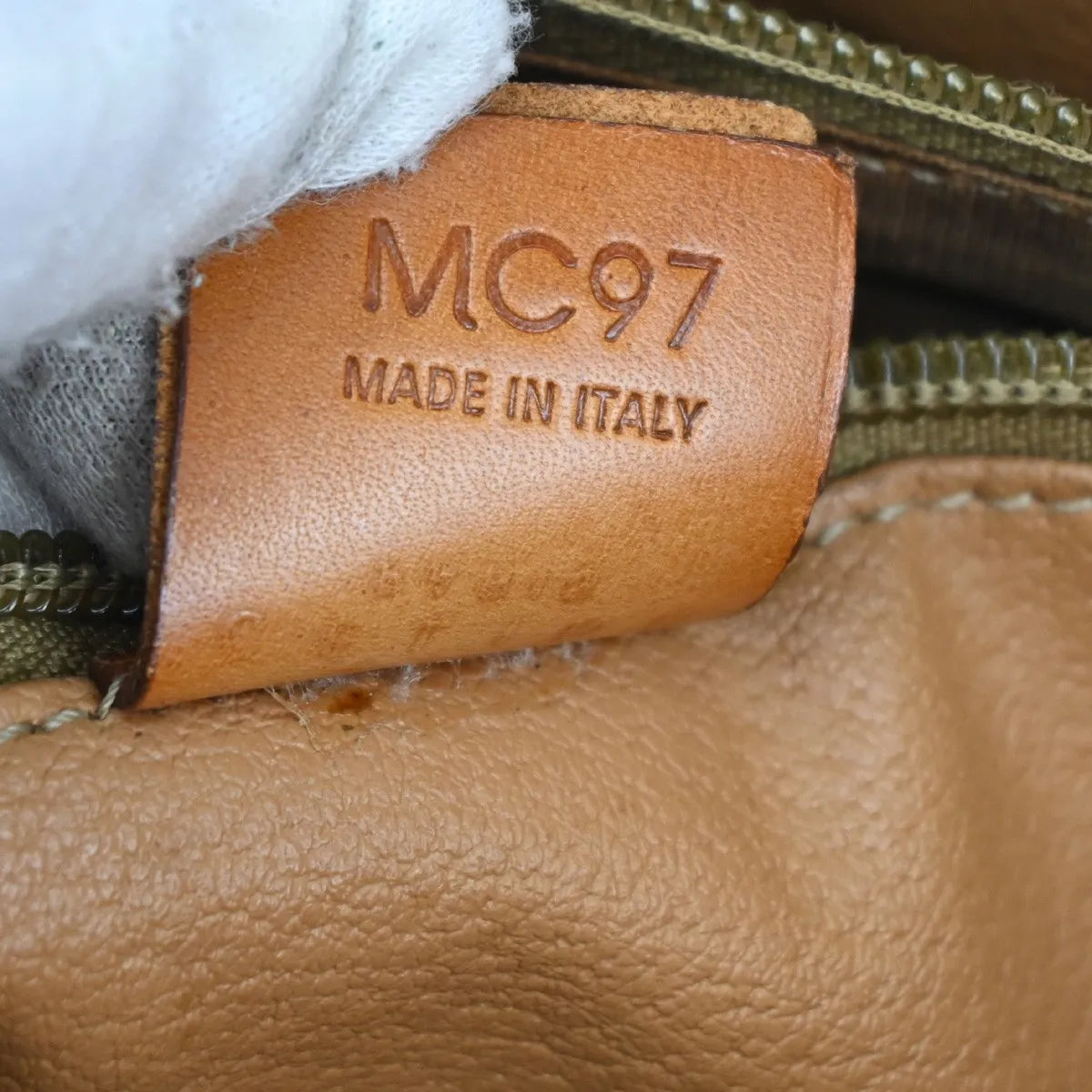 Celine Vintage Macadam Canvas and Leather, Brown, Canvas, Tote Bag