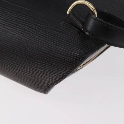 Louis Vuitton Mabillon Epi Leather, Black, Leather, Backpack