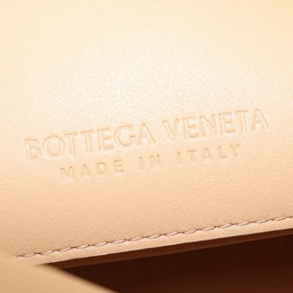 Bottega Veneta Beak Leather, Beige, Leather, Tote Bag