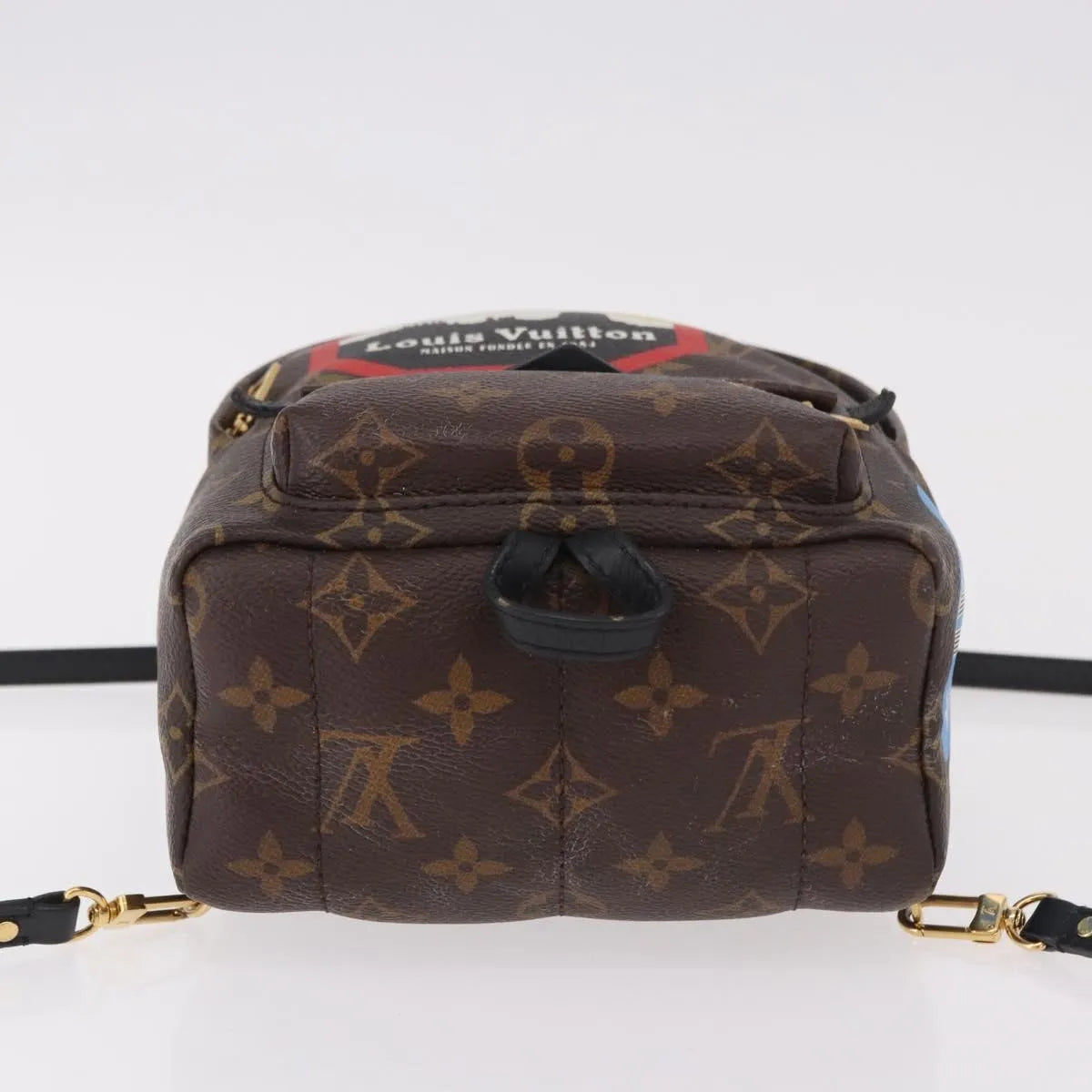 Louis Vuitton Palm Springs Limited, Brown, Canvas, Backpack