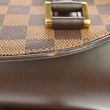 Louis Vuitton Sarria Damier, Brown, Canvas, Handbag