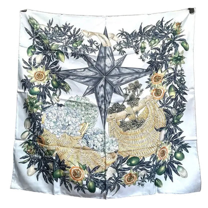 Hermes Carré 90 Silk multicolor, Print, Silk, Scarf
