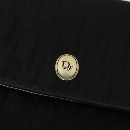Christian Dior Vintage Trotter Canvas, Black, Canvas, Shoulder Bag