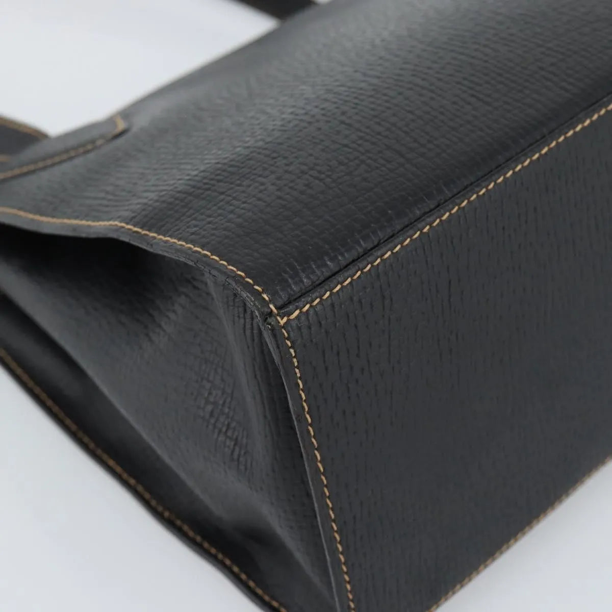 Loewe Vintage Leather, Black, Leather, Tote Bag