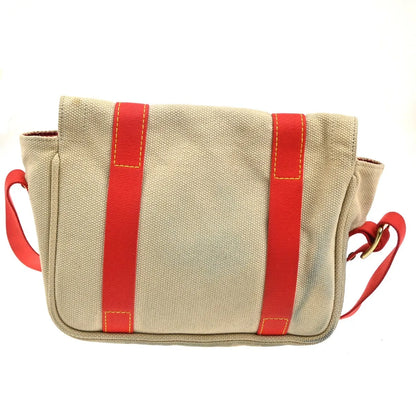 Louis Vuitton Antigua Besace Messenger Canvas, Beige, Canvas, Shoulder Bag