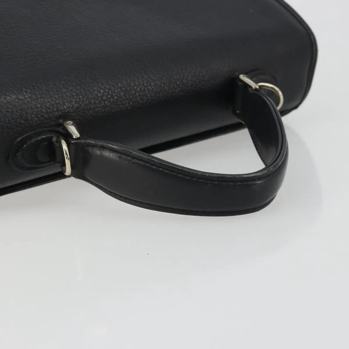 Burberry Vintage Leather, Black, Leather, Handbag