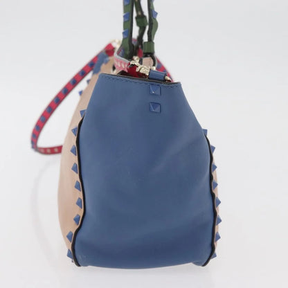 Valentino Garavani Rockstud Tote Soft Leather, Multicolour, Leather, Tote Bag