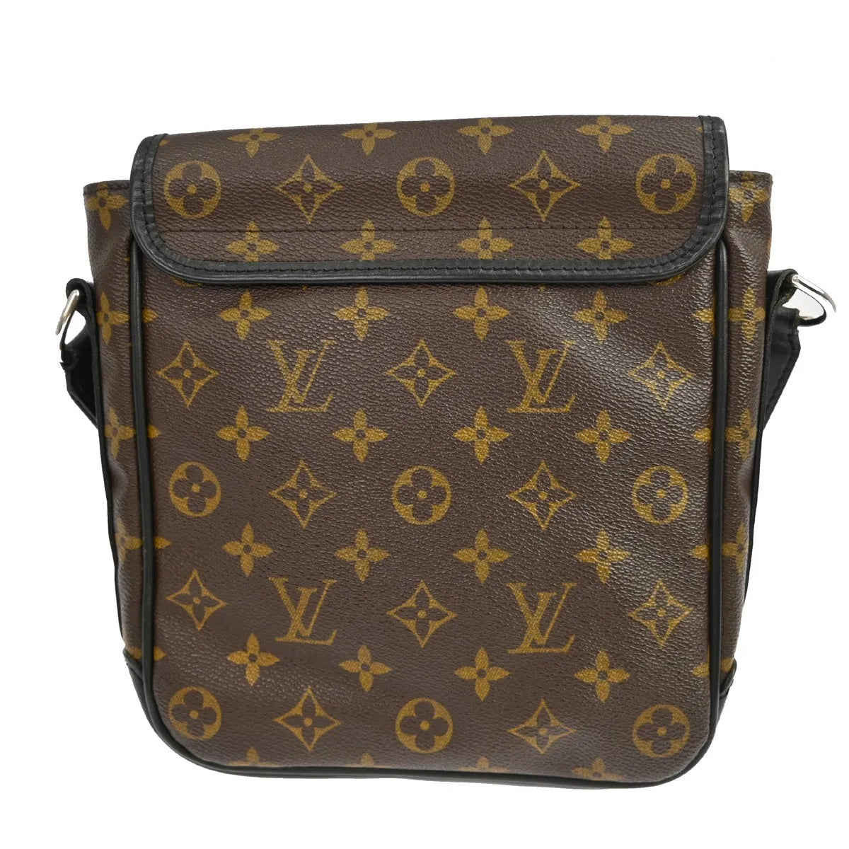 Louis Vuitton Bass Messenger Macassar Monogram Canvas, Brown, Canvas, Shoulder Bag