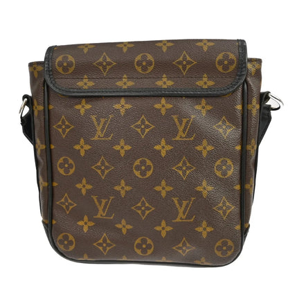 Louis Vuitton Bass Messenger Macassar Monogram Canvas, Brown, Canvas, Shoulder Bag