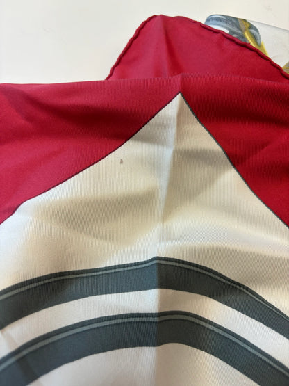 Hermes Carré 90 Silk multicolor, Multicolour, Silk, Scarf