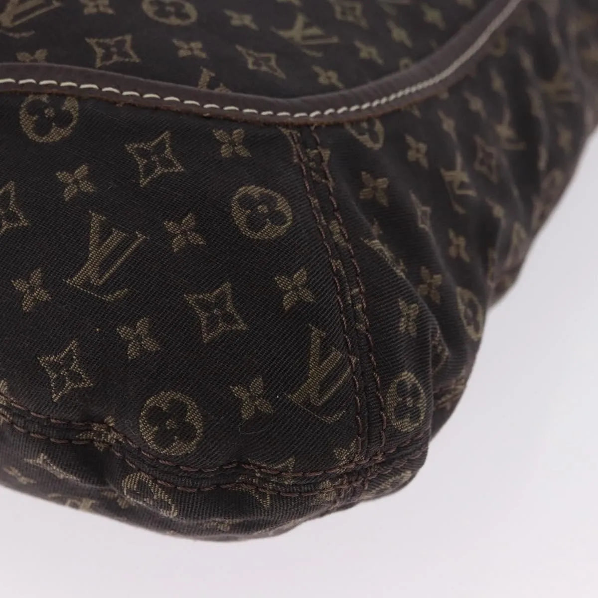 Louis Vuitton Angele Mini Lin, Brown, Canvas, Handbag