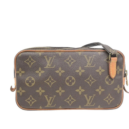 Louis Vuitton Pochette Marly Bandouliere Monogram Canvas, Brown, Canvas, Shoulder Bag