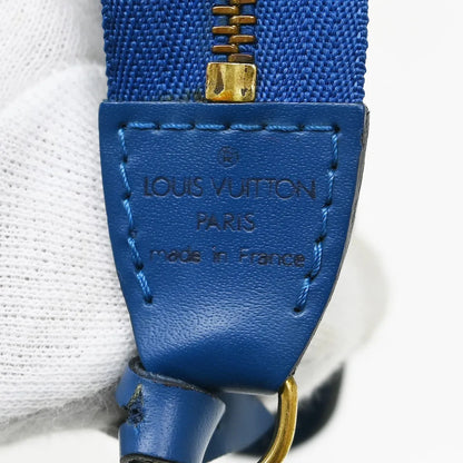 Louis Vuitton Pochette Accessoires Epi Leather, Blue, Leather, Clutch