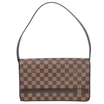 Louis Vuitton Tribeca Damier, Brown, Canvas, Handbag