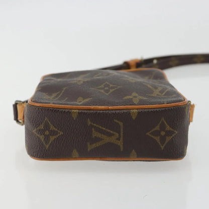 Louis Vuitton Danube Monogram, Brown, Canvas, Shoulder Bag