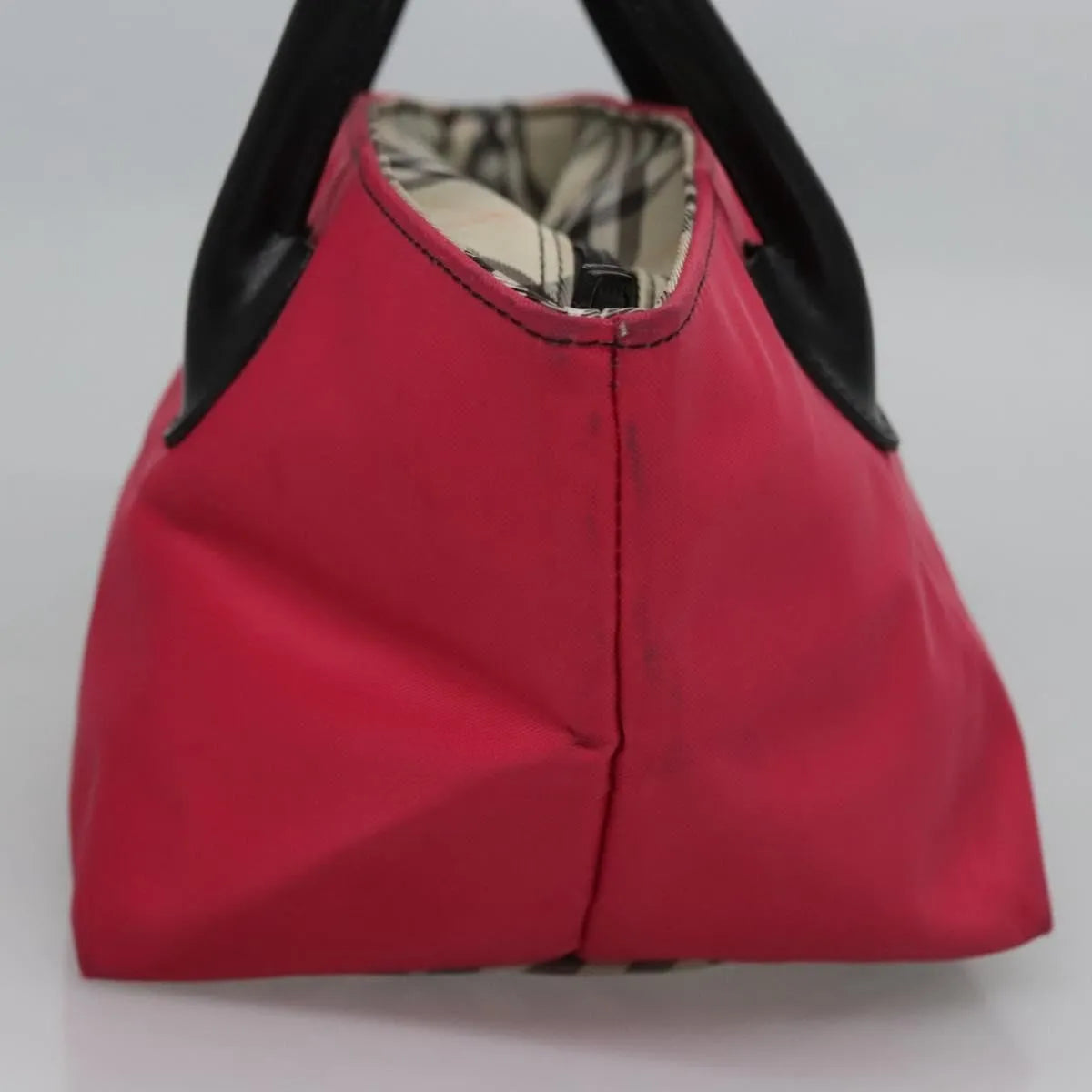 Burberry Blue Label Nylon, Pink, Nylon, Tote Bag