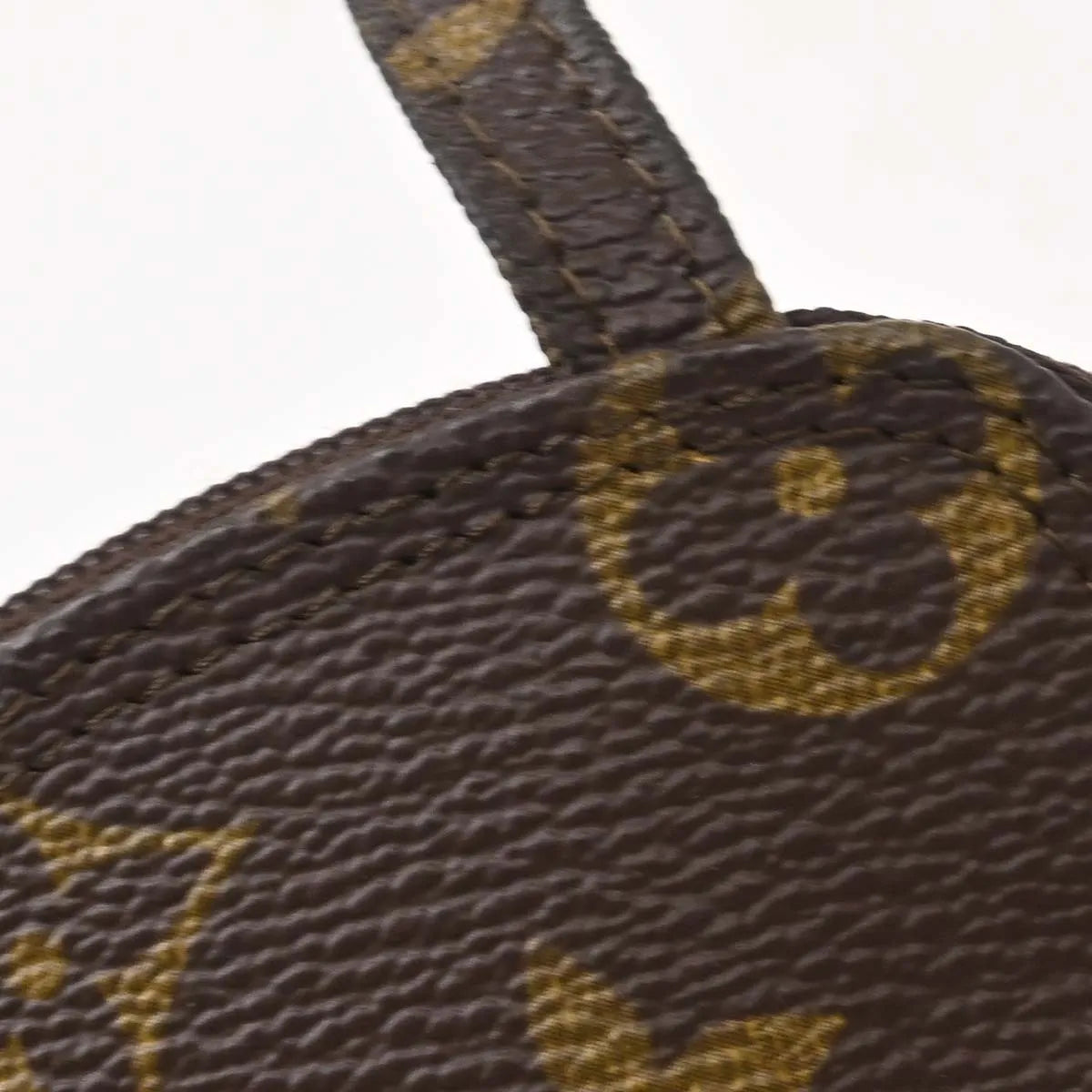 Louis Vuitton Pochette Secret Monogram canvas, Brown, Canvas, Clutch