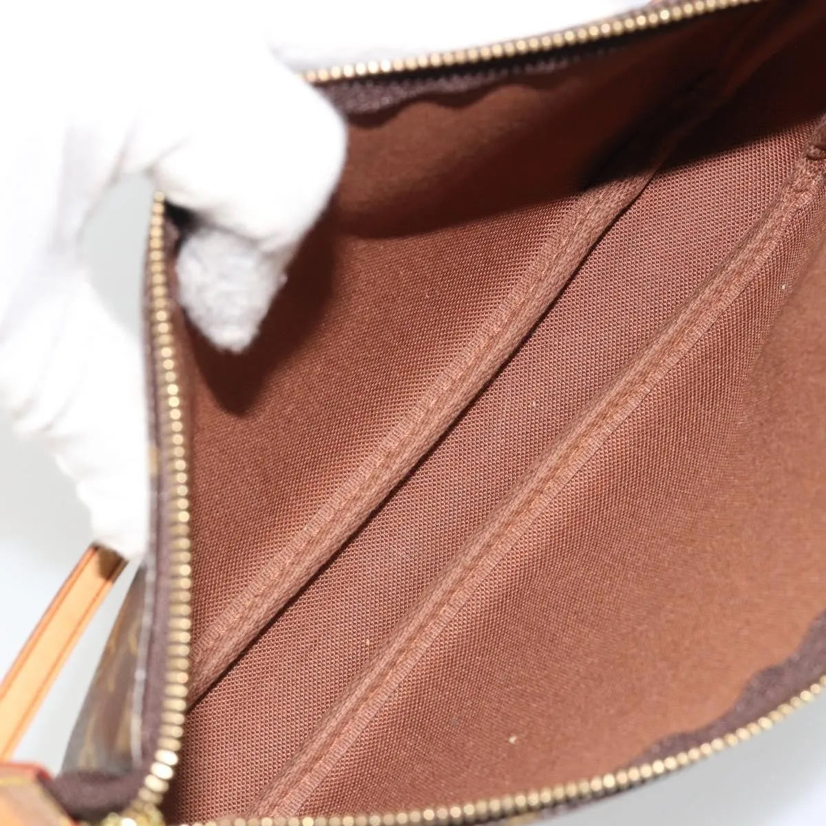 Louis Vuitton Pochette Accessoires NM Monogram Canvas, Brown, Canvas, Clutch