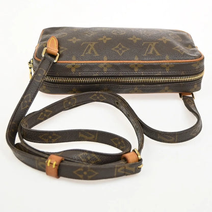 Louis Vuitton Pochette Marly Bandouliere Monogram Canvas, Brown, Canvas, Shoulder Bag